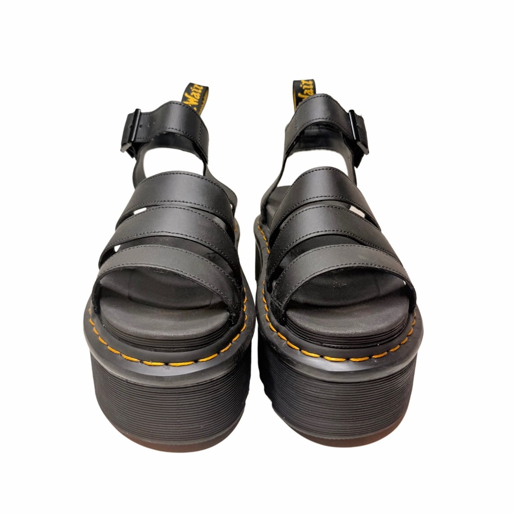 Dr. Martens Black Platform Sandals - Picture 2 of 5